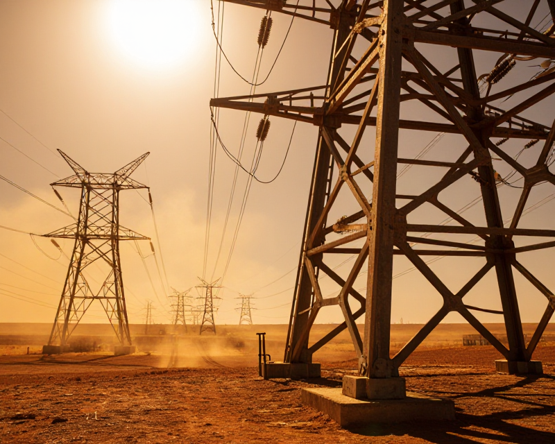 Heat Wave Power Grid Stress