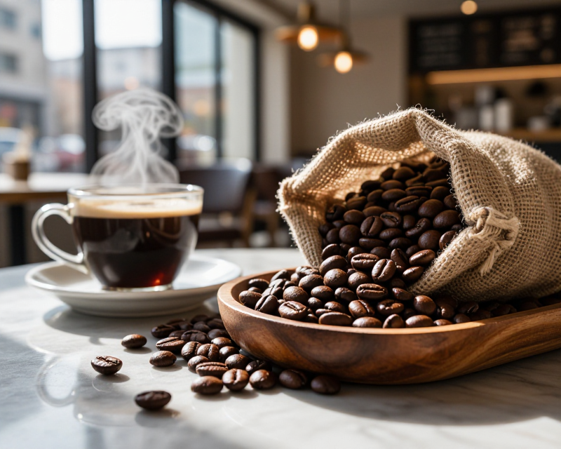 Modern Korean Cafe Atmosphere