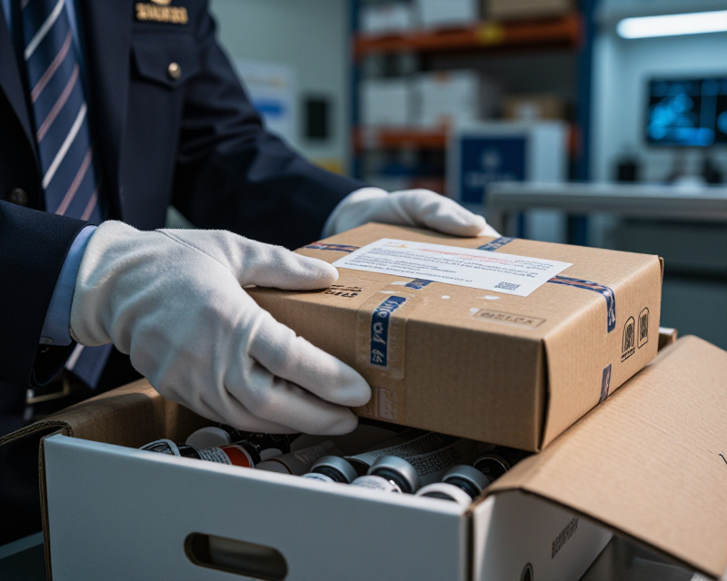 Customs Inspection Scene
