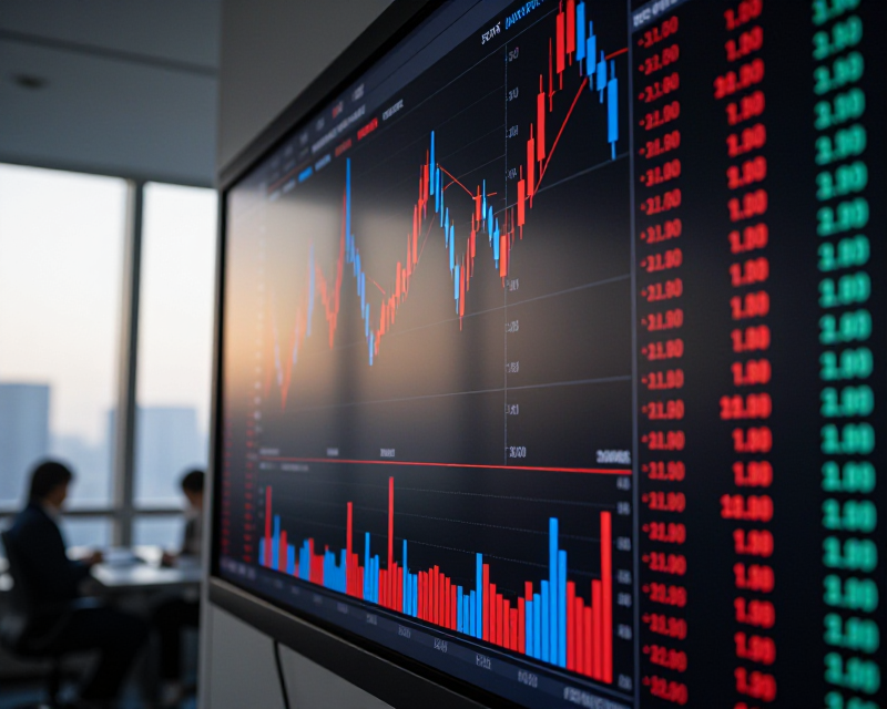Stock Market Trading Screen
