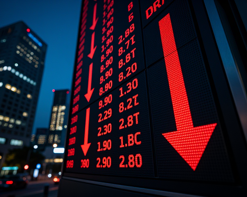 Stock Market Crash in Seoul