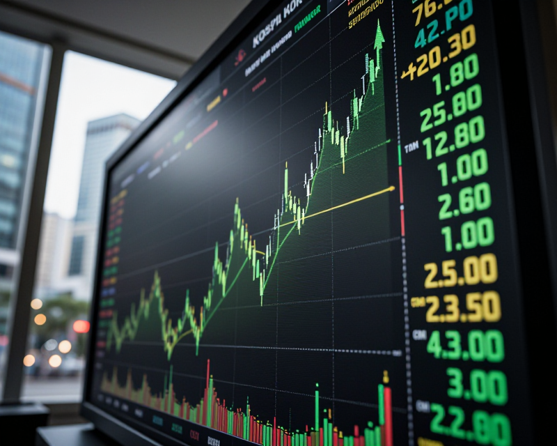 KOSPI Market Surge Visual