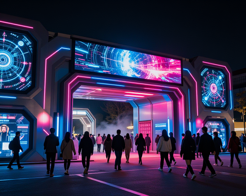 Cinematic Film Festival Atmosphere