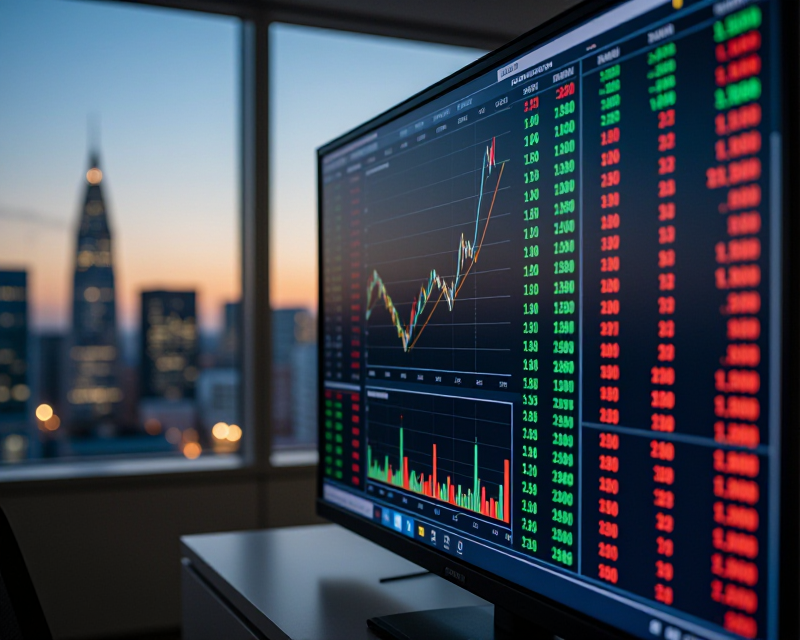 Financial Market Data Visualization