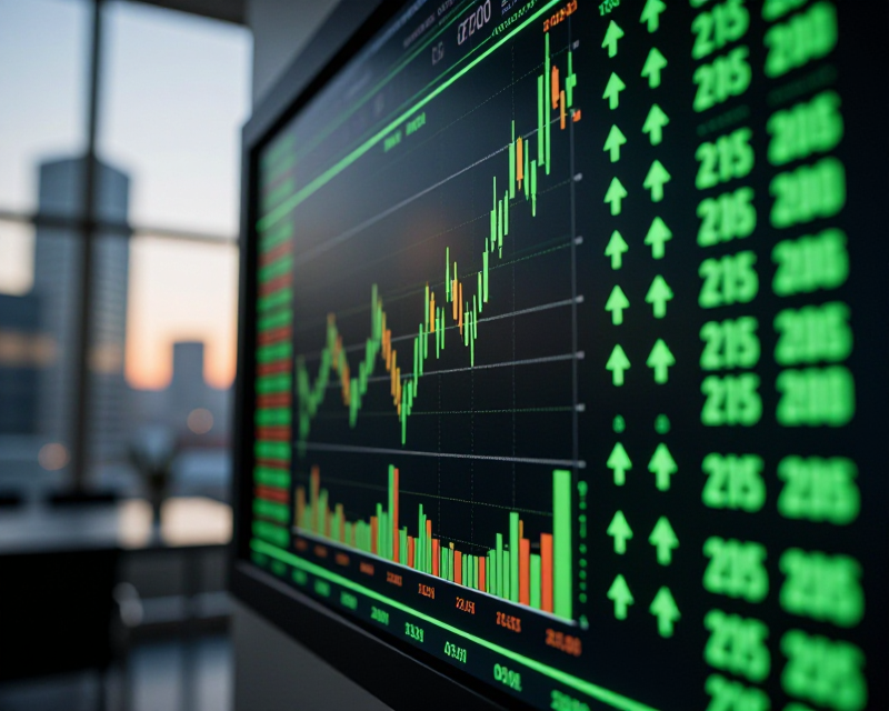 Financial Market Upward Trend