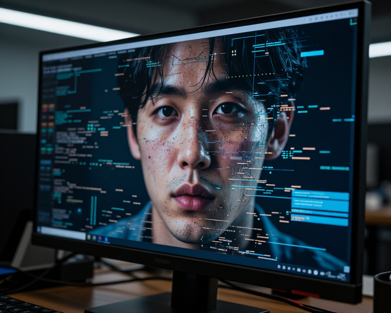 Digital Distortion Symbolism