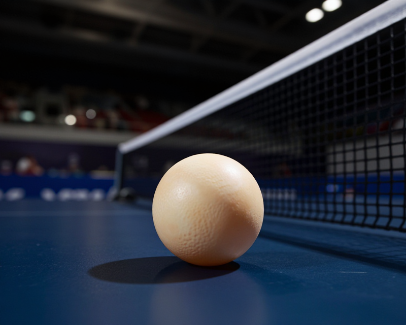 Cinematic Table Tennis Atmosphere