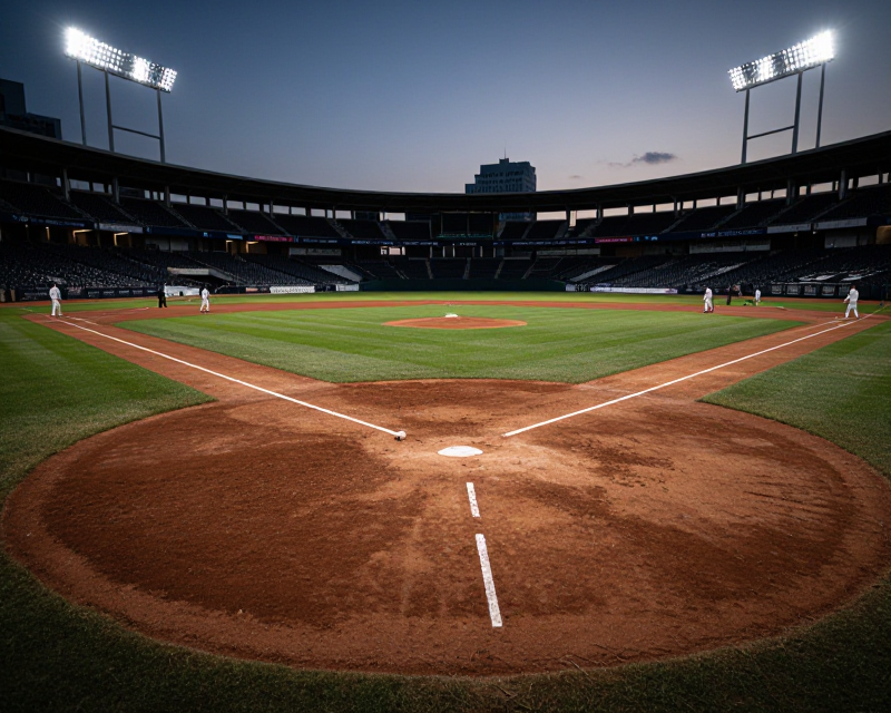 Cinematic Baseball Stadium Atmosphere