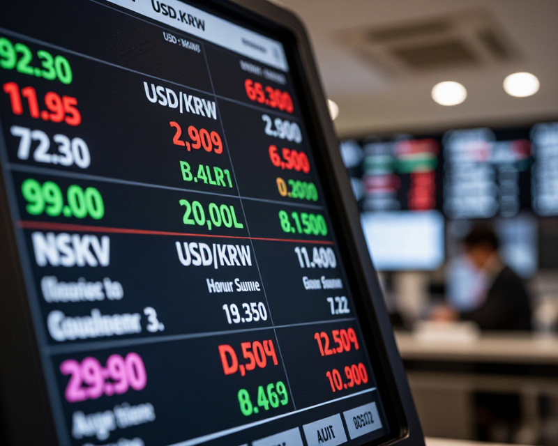 Currency Exchange Rate Display